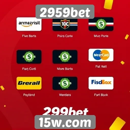 Métodos de pagamento disponíveis no 2959bet