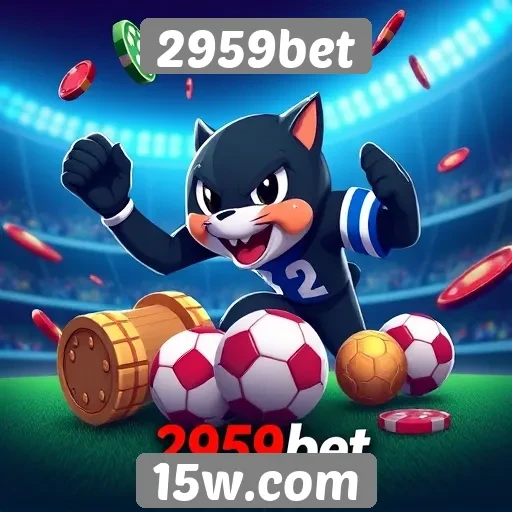 Variedade de jogos oferecidos pelo site 2959bet